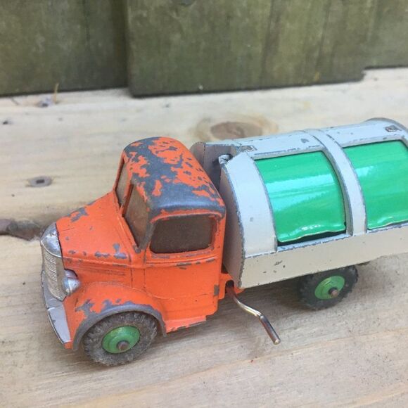 Vintage 1962 DINKY Toys Bedford Meccano Ltd Dome Dump Truck with lift loader - Picture 3 of 9